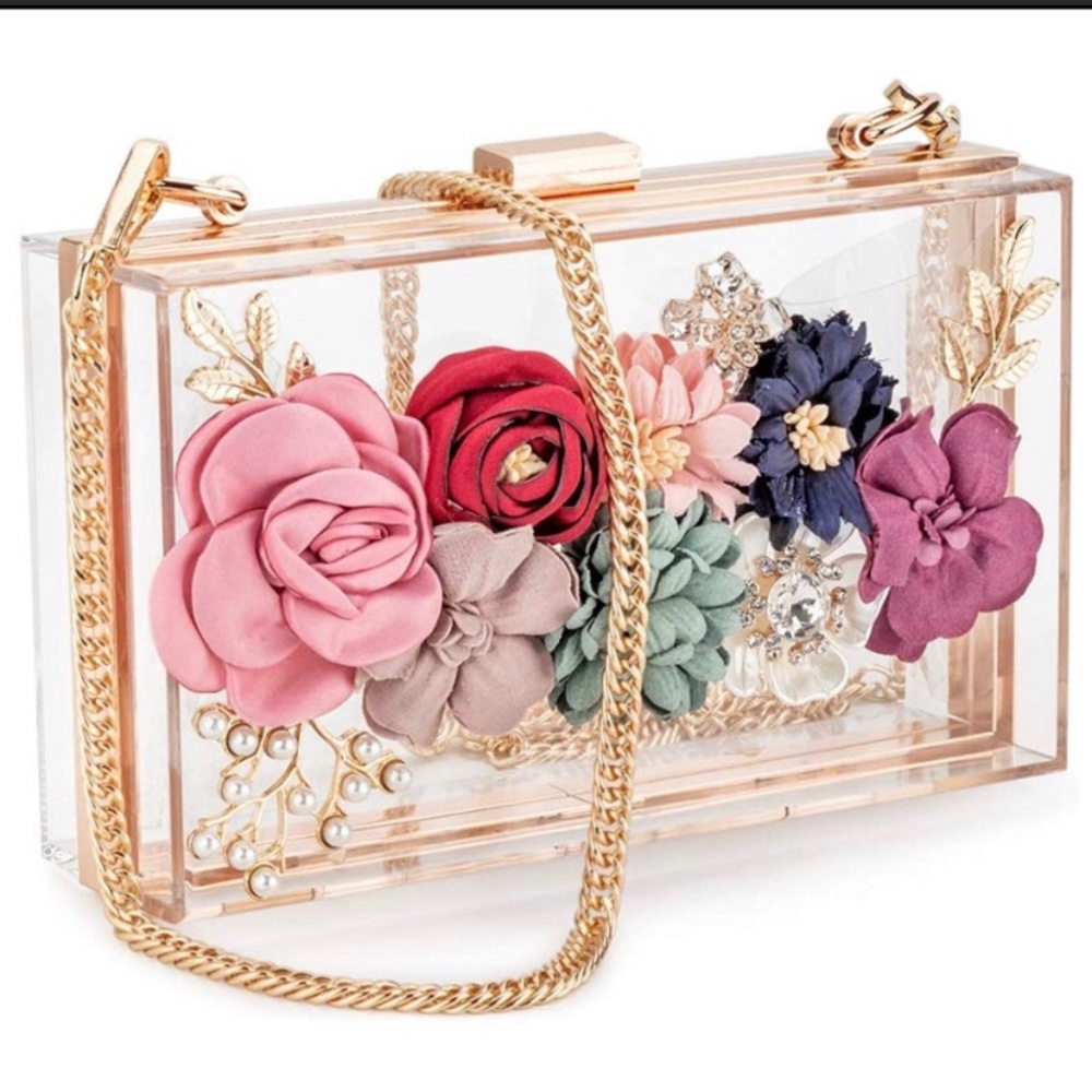 🌸Floral Crossbody Purse